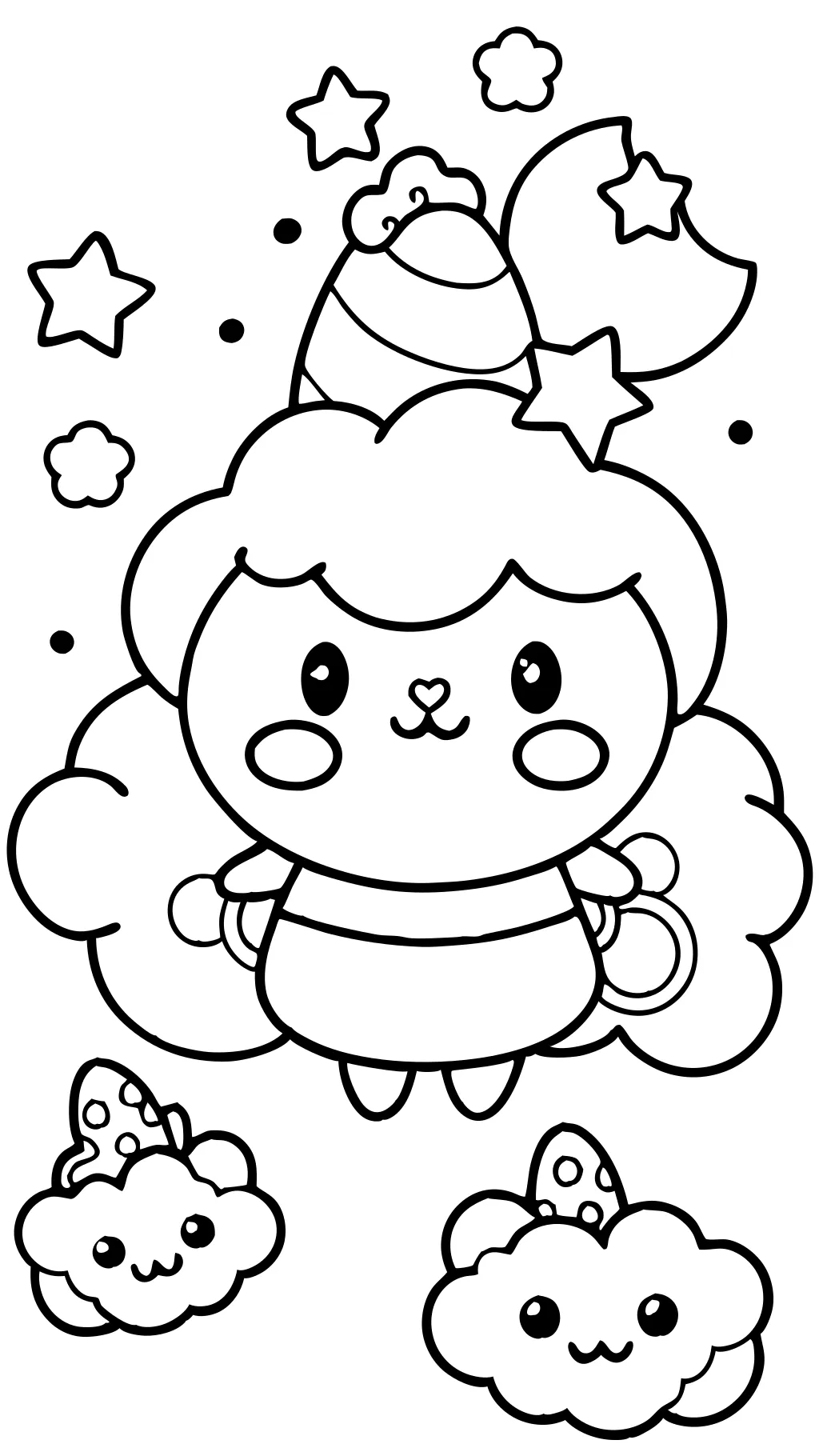 cinnamaroll coloring pages